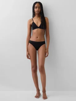 Organic Stretch Cotton Logo Bikini