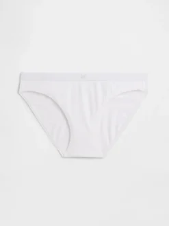 Organic Stretch Cotton Logo Bikini