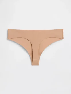Organic Stretch Cotton No Show Thong