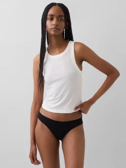 Organic Stretch Cotton No Show Bikini