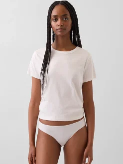 Organic Stretch Cotton No Show Bikini