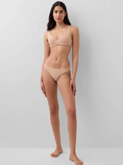 Organic Stretch Cotton No Show Bikini