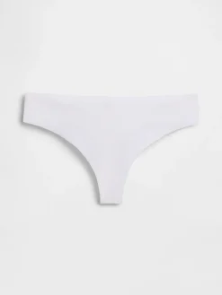 Organic Stretch Cotton No Show Thong