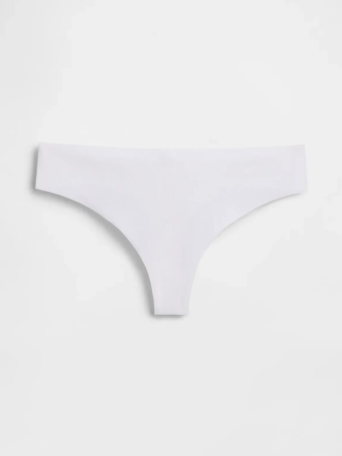 Organic Stretch Cotton No Show Thong