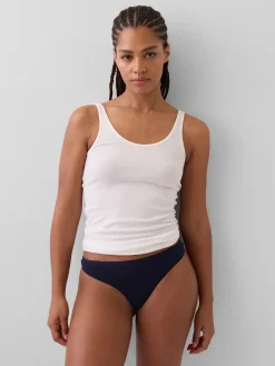 Organic Stretch Cotton Thong