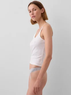 Organic Stretch Cotton Thong