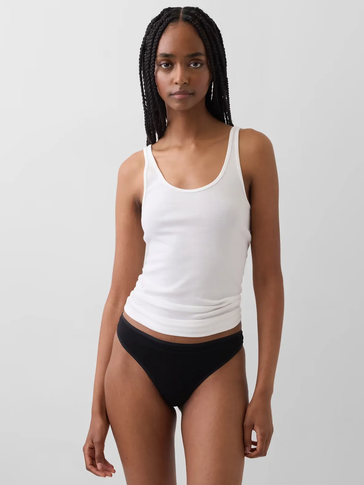 Organic Stretch Cotton Thong