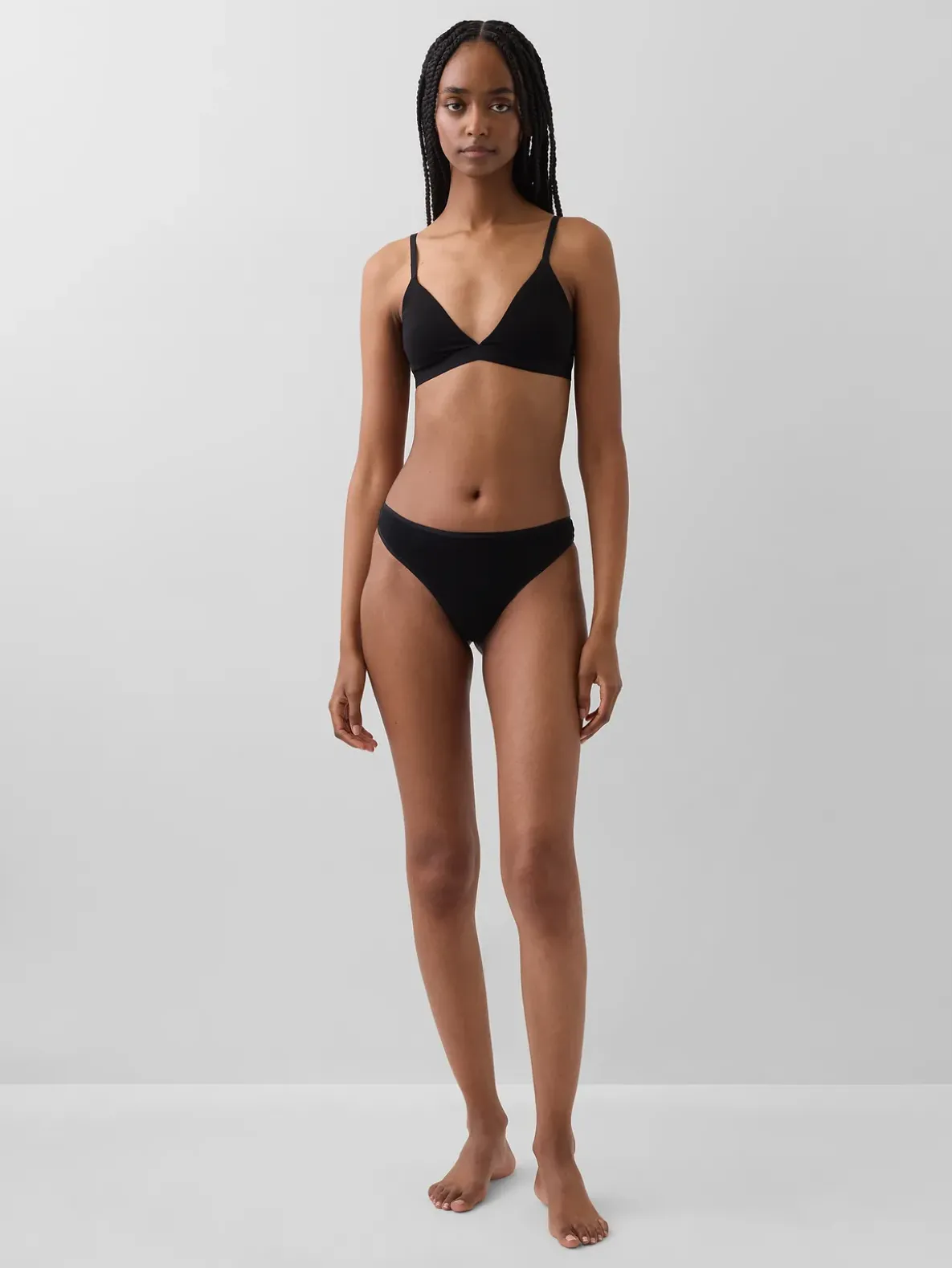 Organic Stretch Cotton Thong