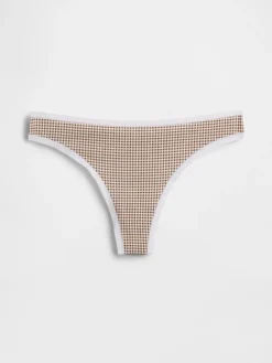 Organic Stretch Cotton Thong
