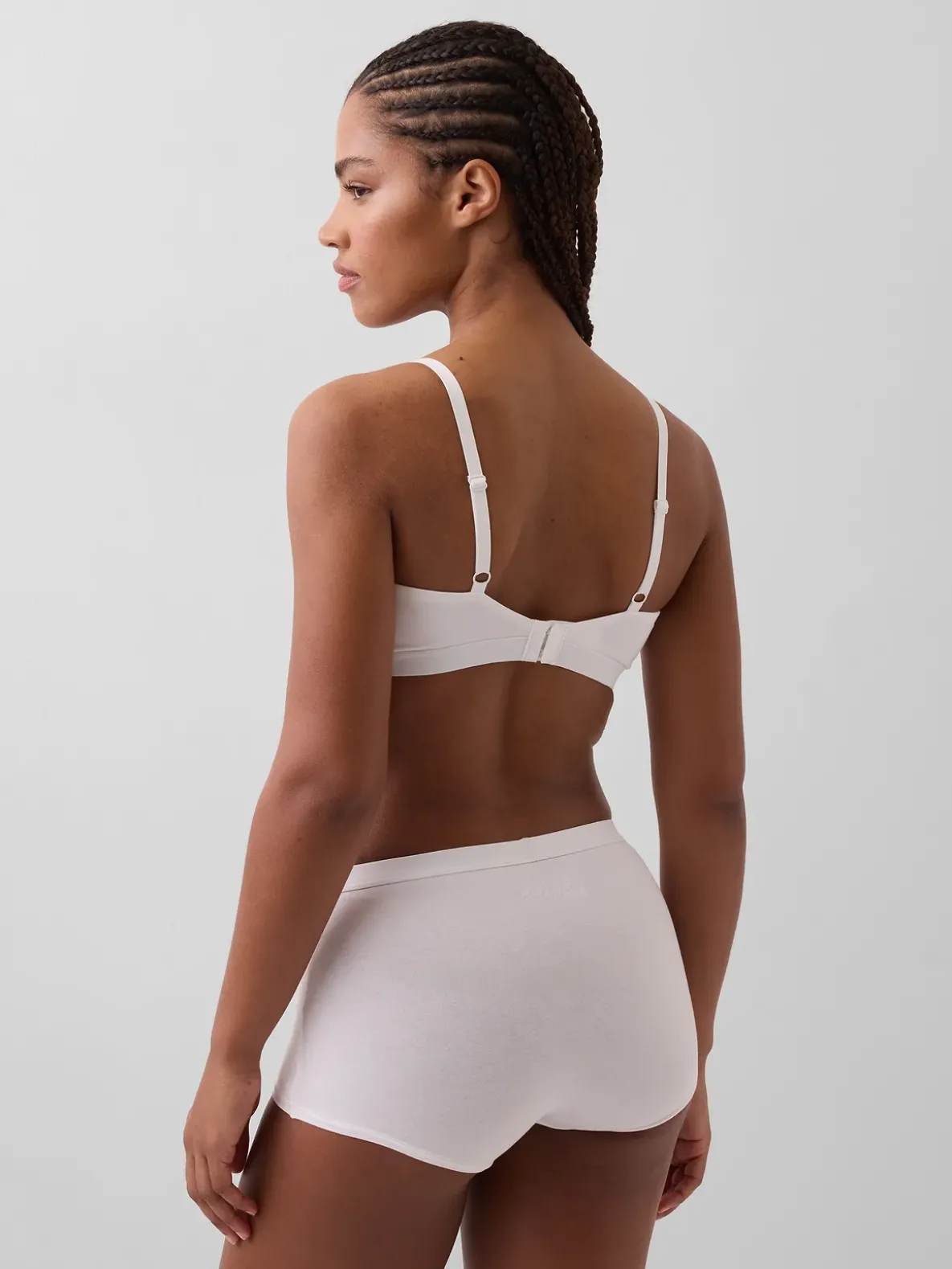 Organic Stretch Cotton Triangle Bra