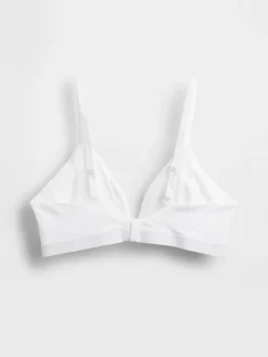 Organic Stretch Cotton Triangle Bra