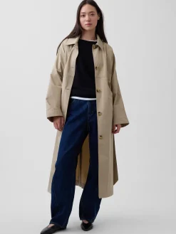 Oversized Mac Trench Coat