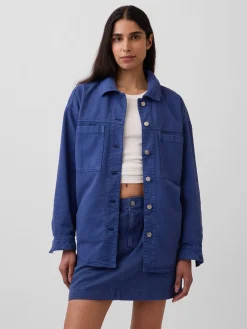 Oversized Shirt Jacket