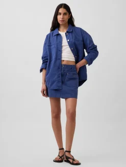 Oversized Shirt Jacket