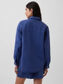 Oversized Shirt Jacket