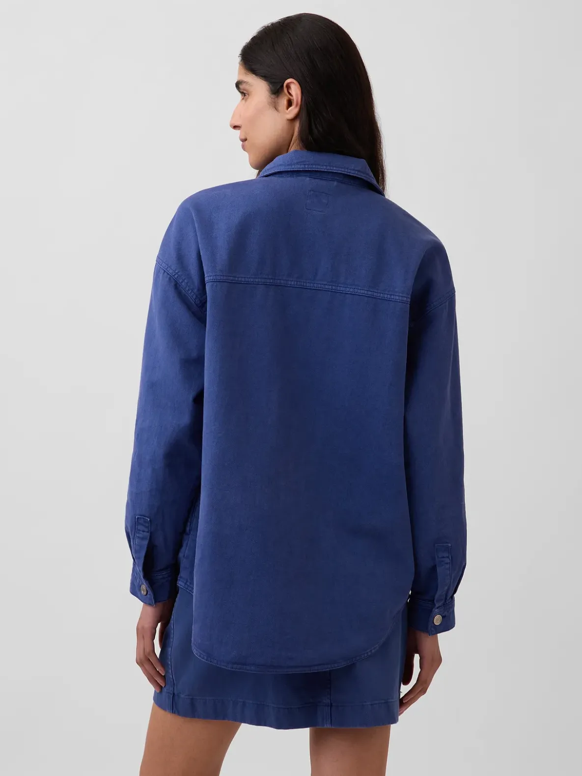 Oversized Shirt Jacket