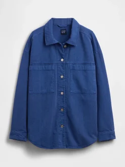 Oversized Shirt Jacket