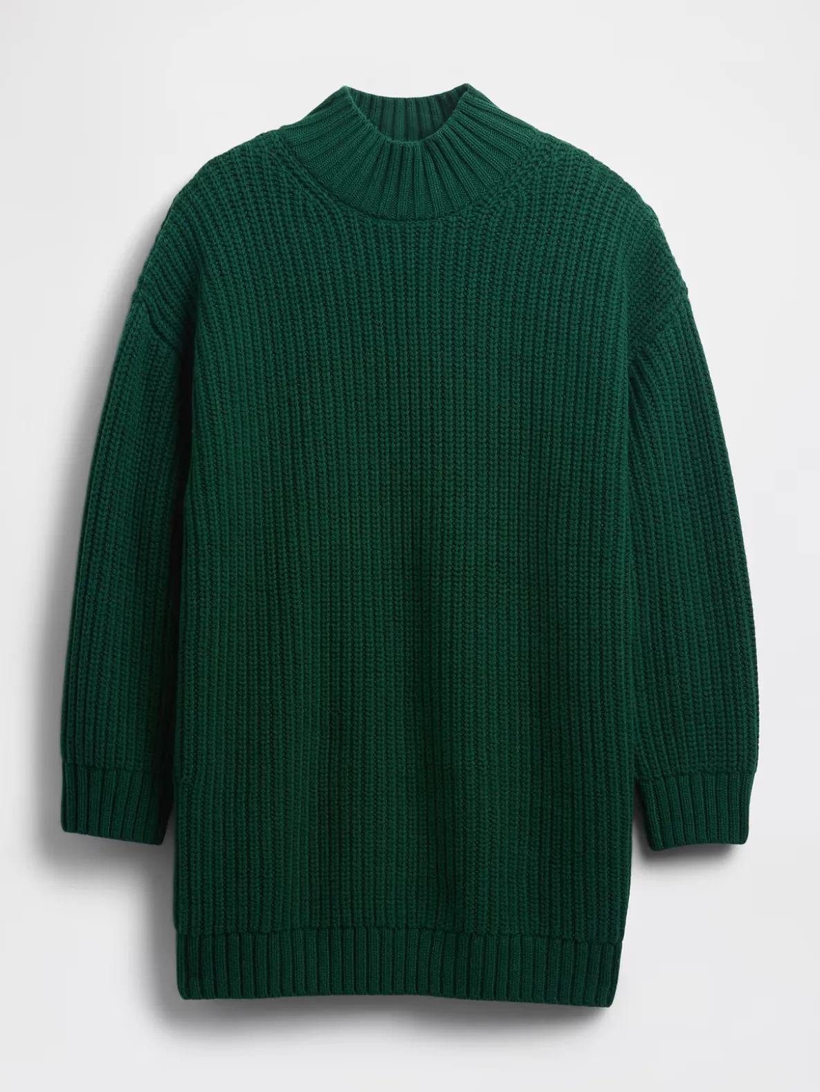 Oversized Turtleneck Mini Sweater Dress