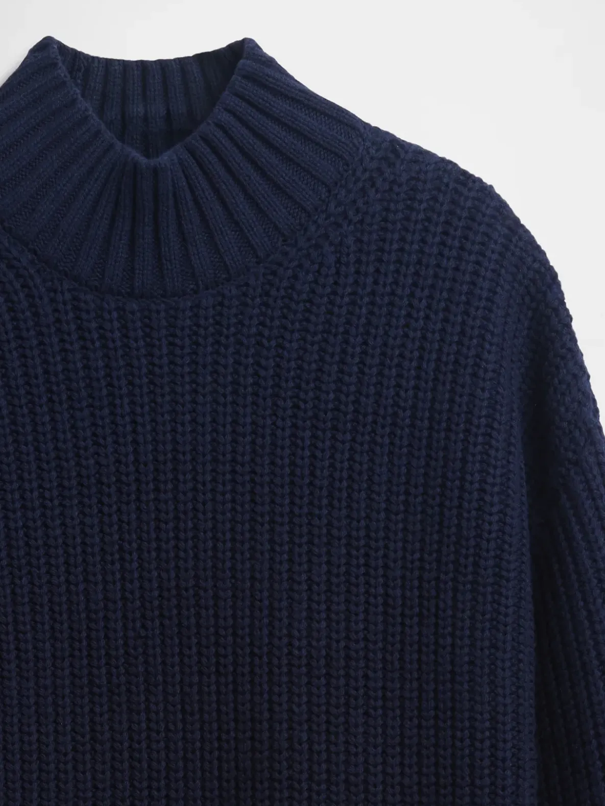 Oversized Turtleneck Mini Sweater Dress