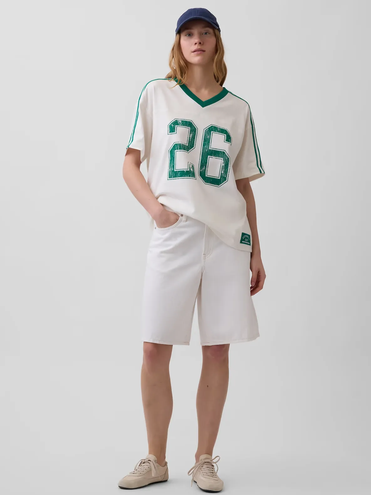 Oversized Varsity Logo T-Shirt