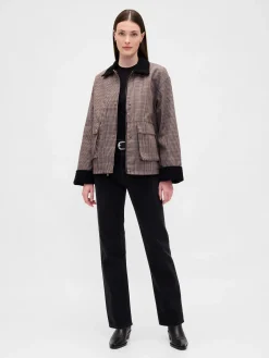 Plaid Barn Jacket