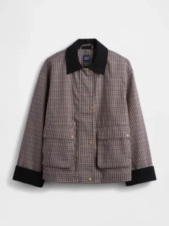 Plaid Barn Jacket