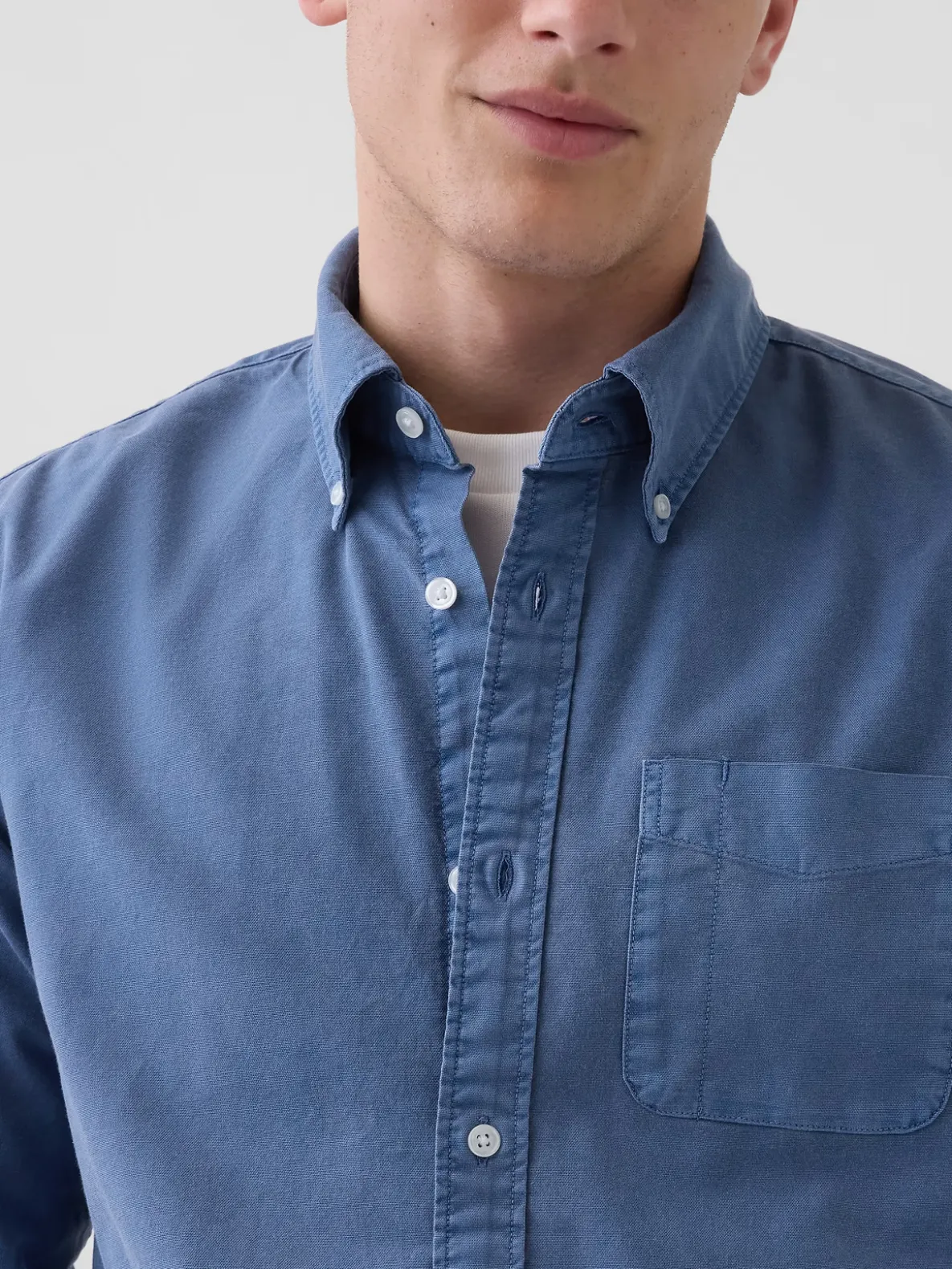 Plaid Oxford Button-Down Shirt