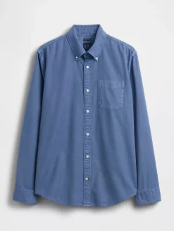 Plaid Oxford Button-Down Shirt