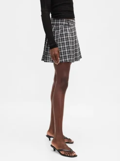 Pleated Mini Skort