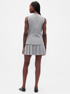Pleated Mini Skort
