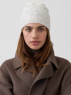 Pointelle Beanie
