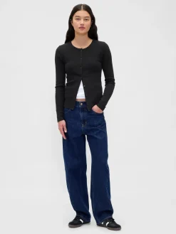 Pointelle Cardigan