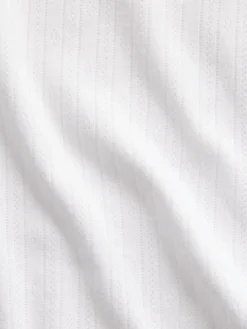Pointelle Crewneck T-Shirt