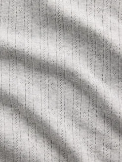 Pointelle Crewneck T-Shirt