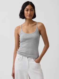 Pointelle Crop Cami