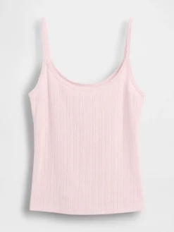 Pointelle Crop Cami