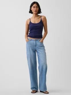Pointelle Crop Cami