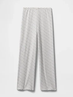Pointelle Crop PJ Pants