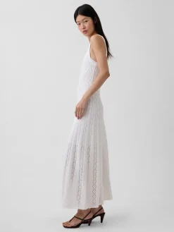Pointelle Maxi Dress