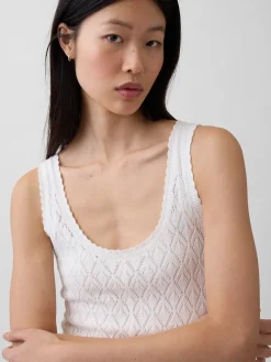 Pointelle Maxi Dress