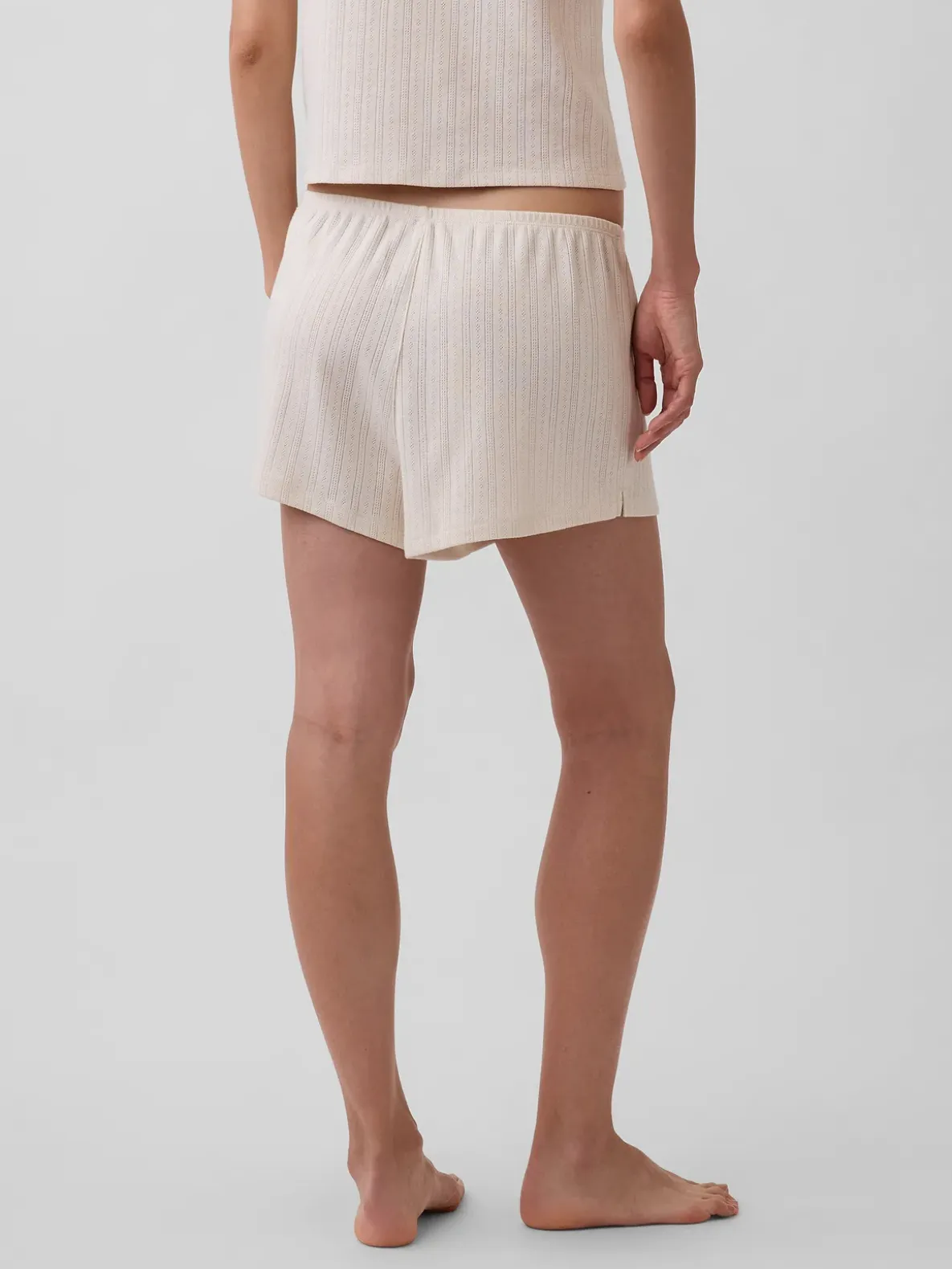 Pointelle PJ Shorts