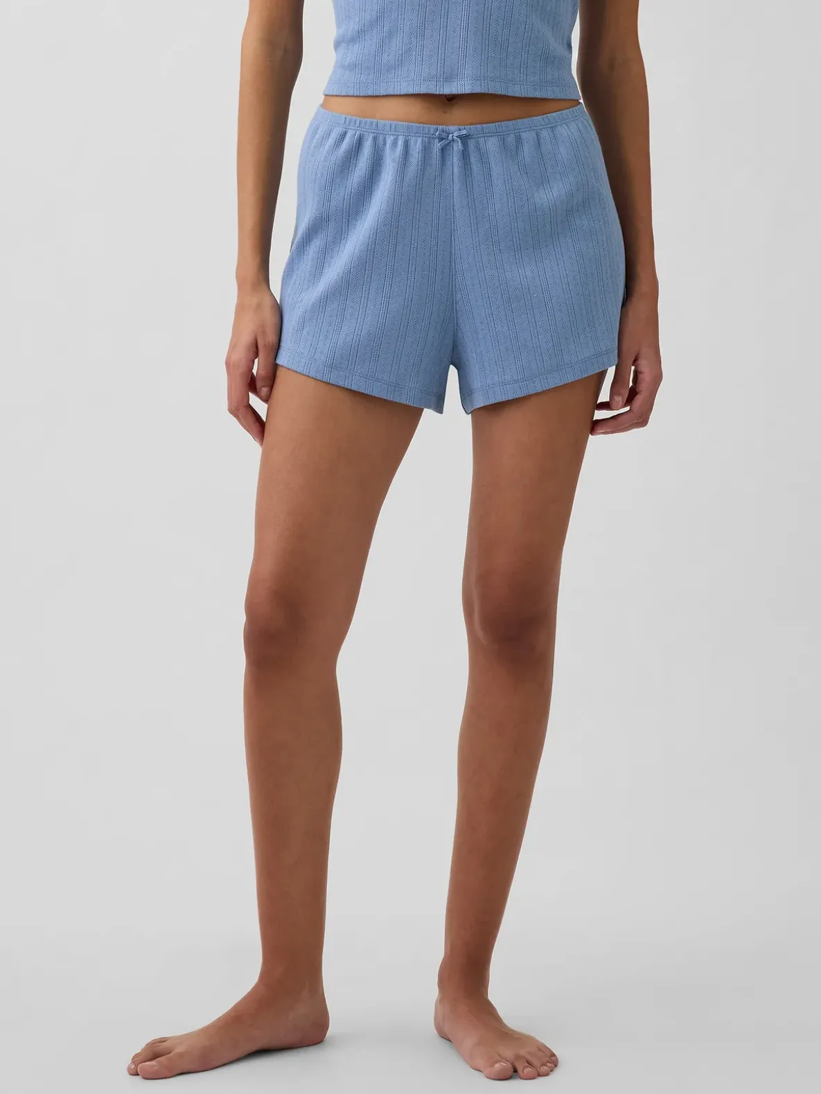 Pointelle PJ Shorts