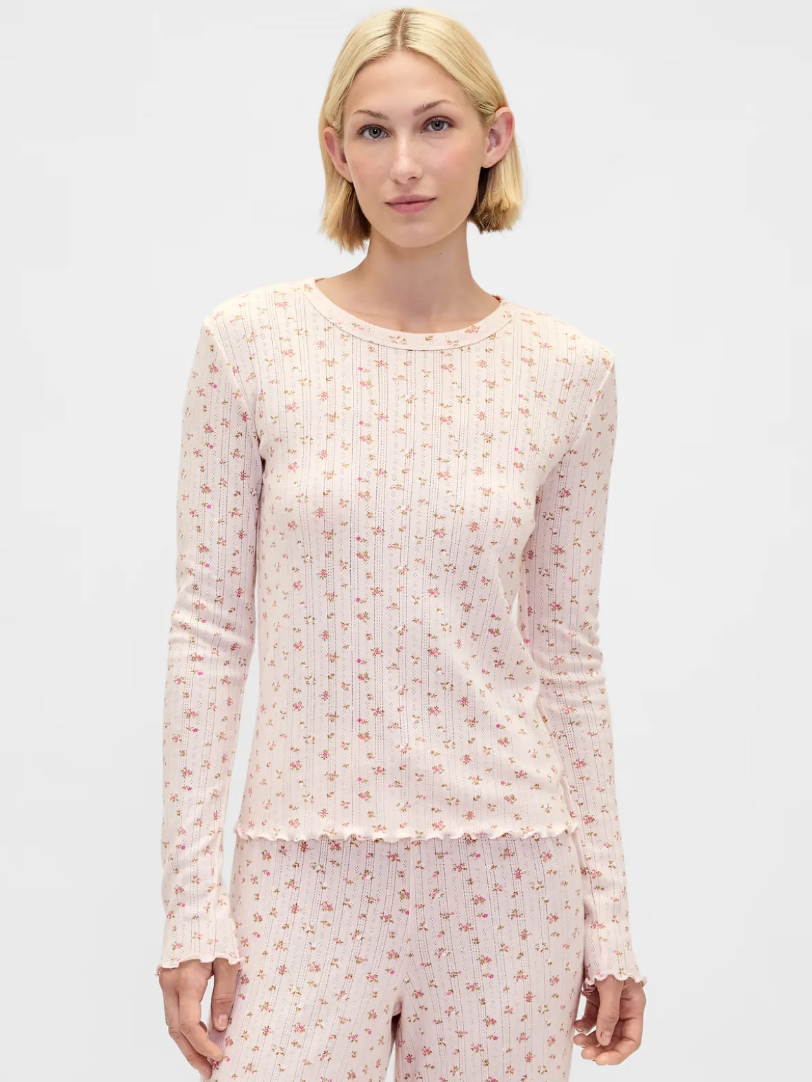 Pointelle PJ Top