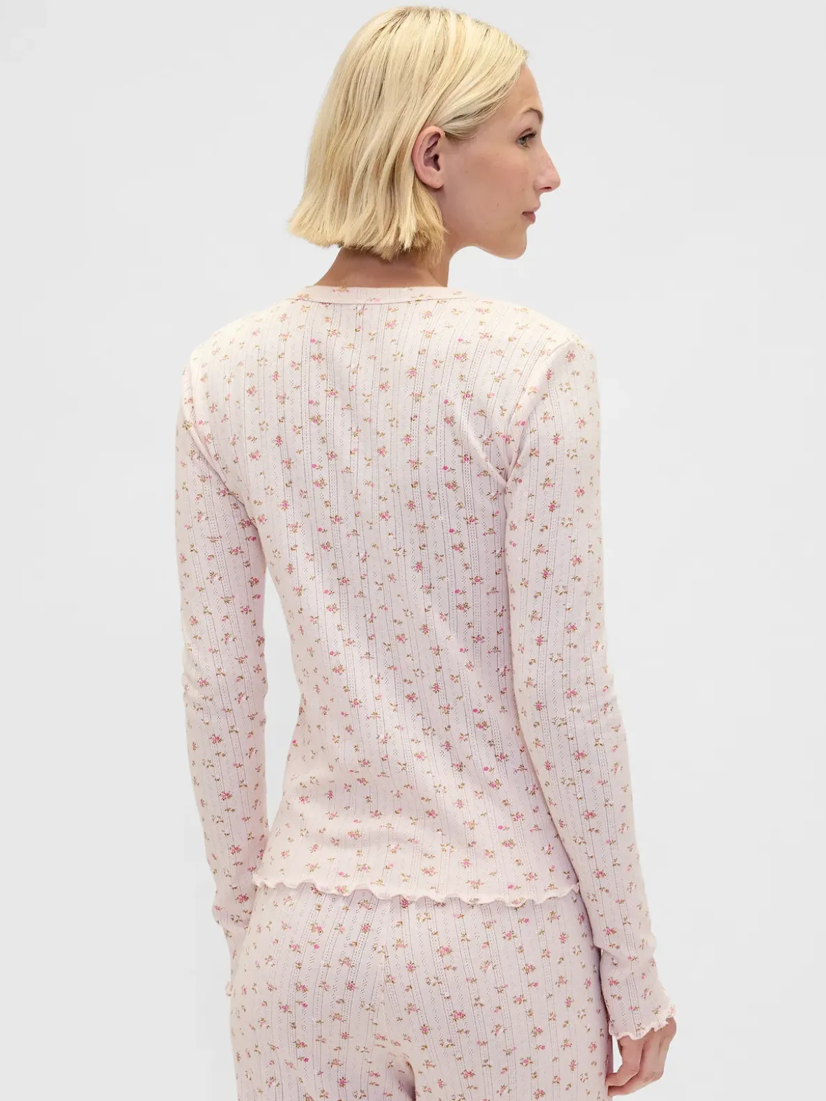 Pointelle PJ Top