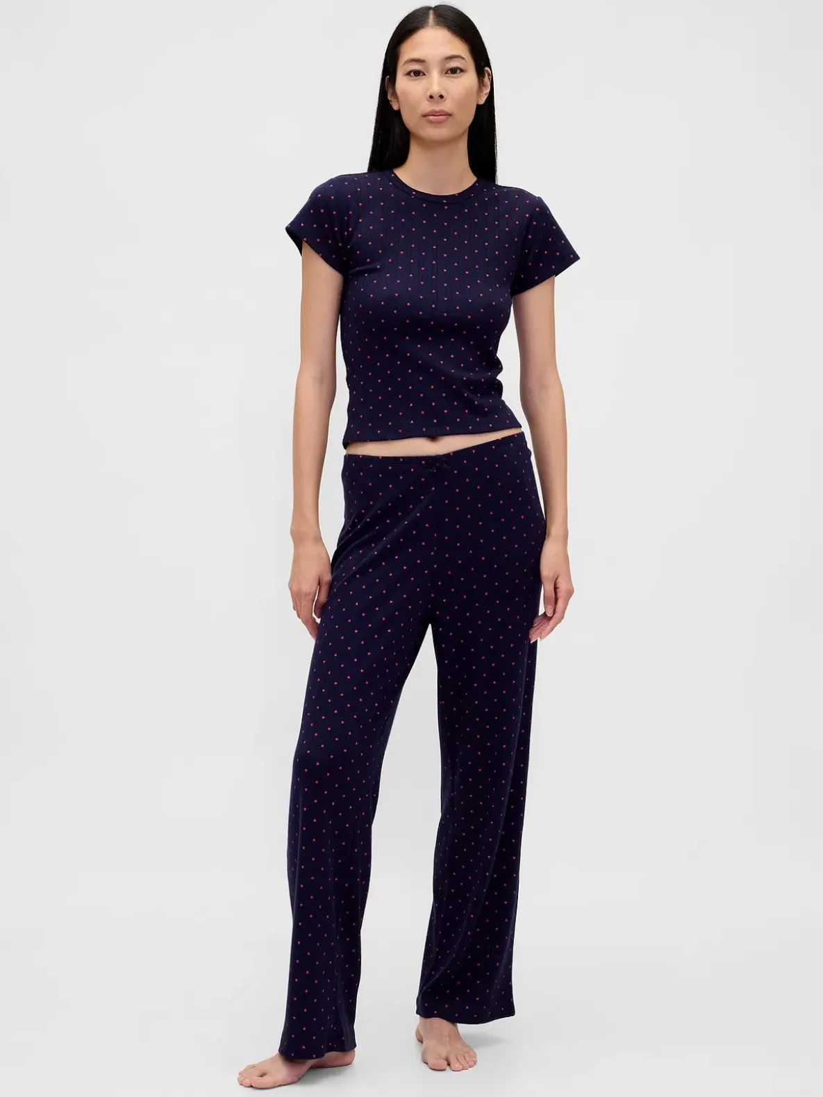 Pointelle PJ T-Shirt