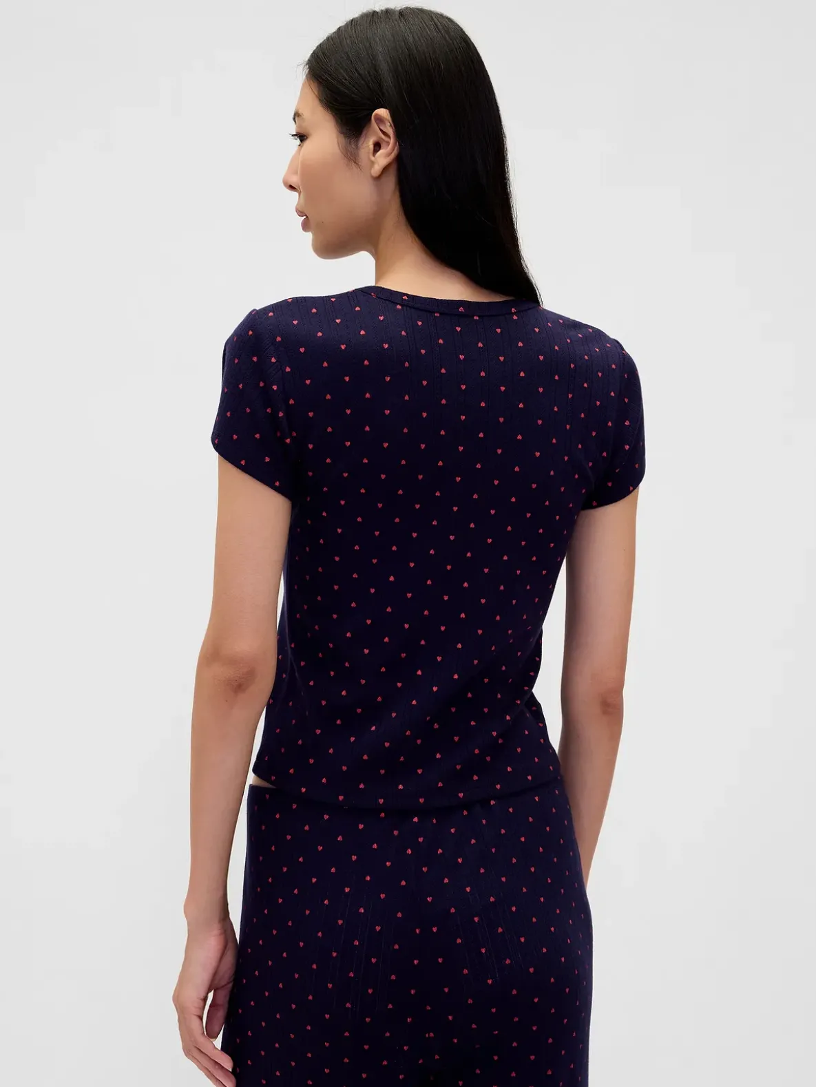 Pointelle PJ T-Shirt