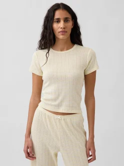 Pointelle PJ T-Shirt