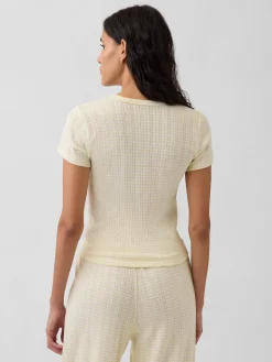 Pointelle PJ T-Shirt