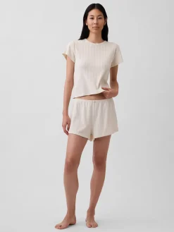 Pointelle PJ T-Shirt