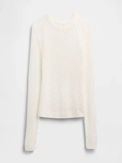Pointelle Sweater